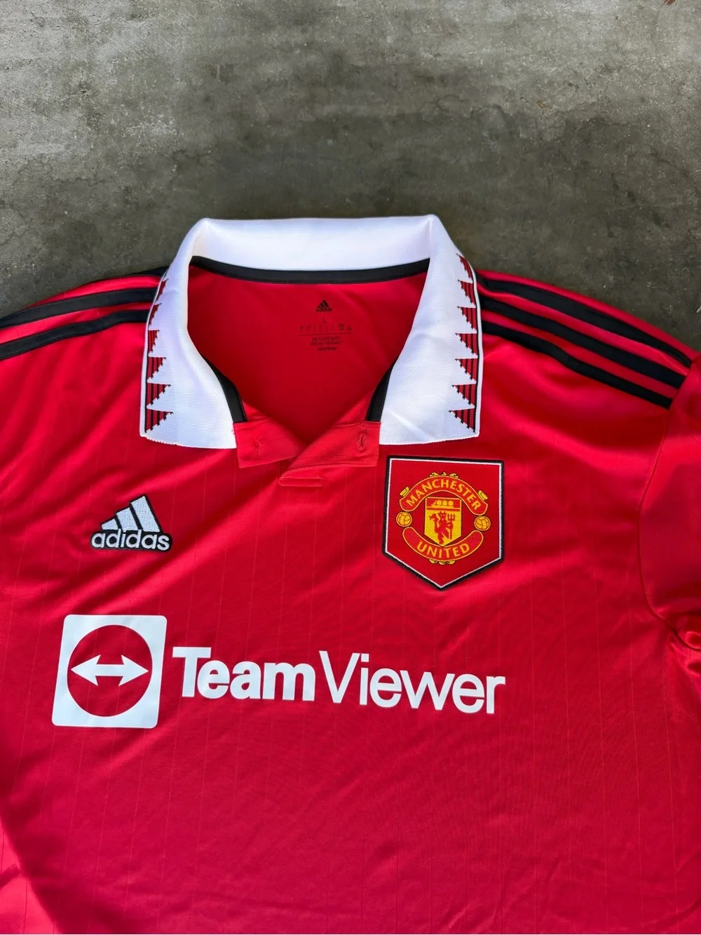 Manchester United 22/23 Home Football Shirt Adidas Soccer Jersey Men’s Size L